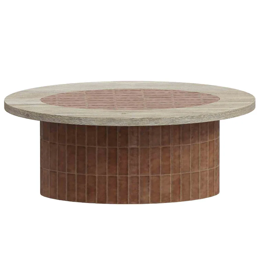 Welcome Coffee Table in Berry Image 1