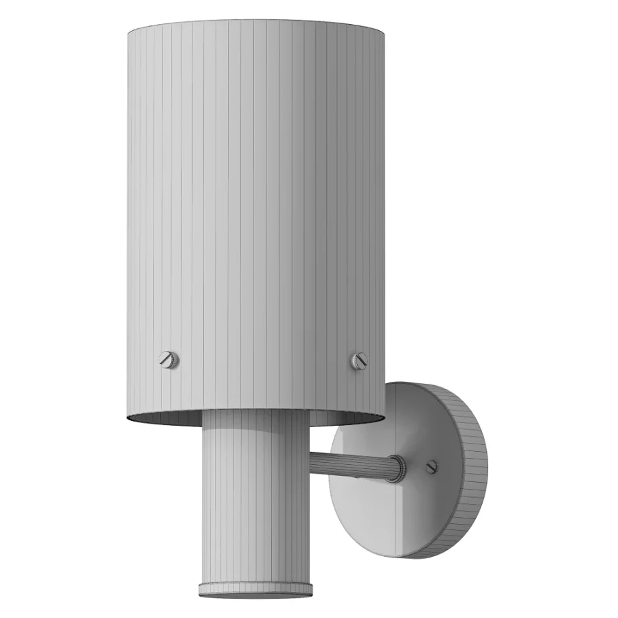 Swedish Brass Acrylic Wall Light 1960s Image 4