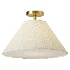 Pottery Barn Holden Linen Flush Mount - Thumbnail 1