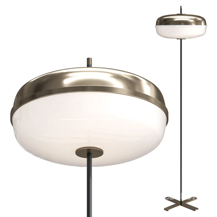 AMARETTO Blown Glass Floor Lamp Image 2