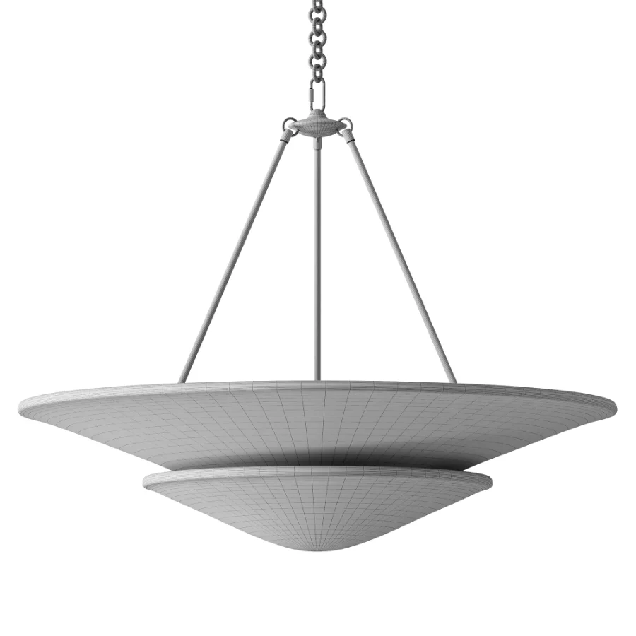 Mollino Large Tiered Chandelier Image 3