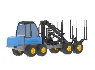 Forwarder Forestry F15 Simplified - Thumbnail 2