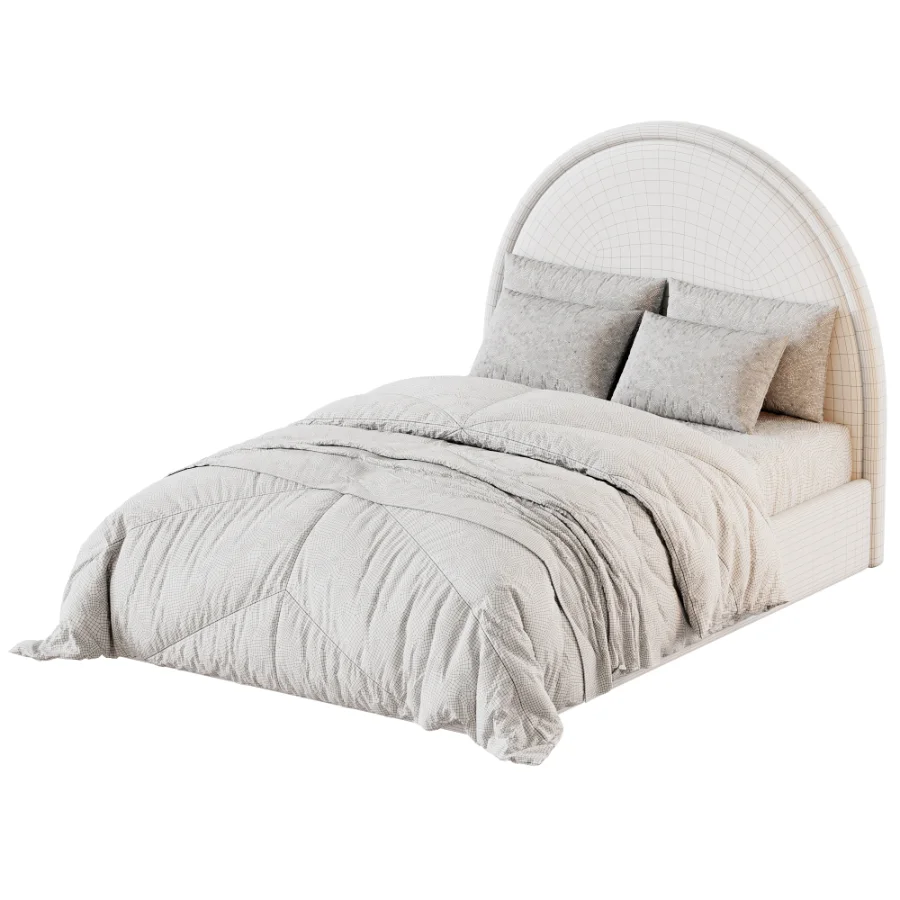 Lucilla Low Profile Bed Image 4