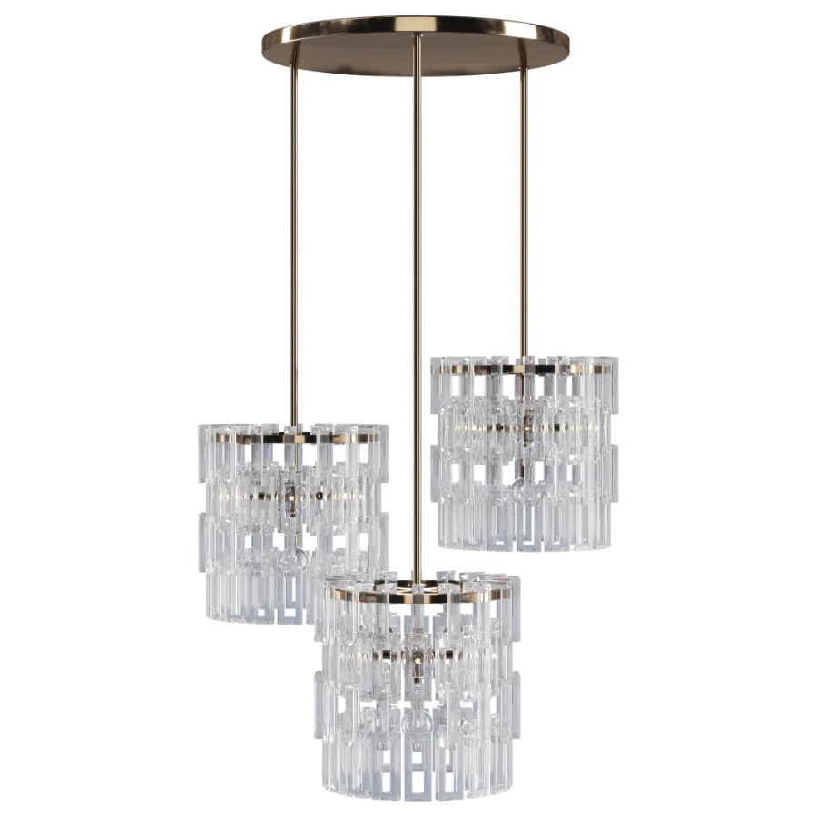 Crystal Chandelier Light 03 Image 4