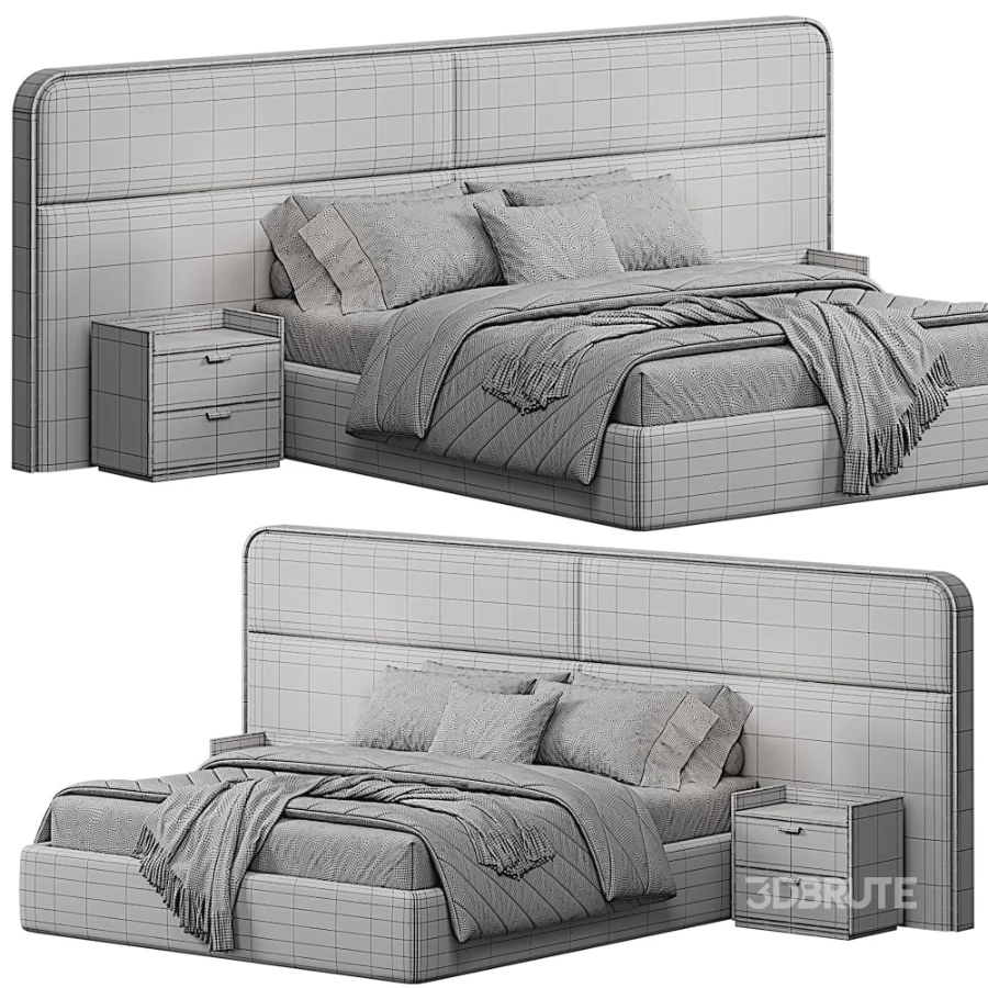 Modern Colline Bed Image 6