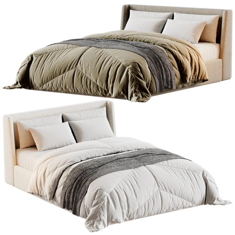 Essex Upholstered Bed Image 1