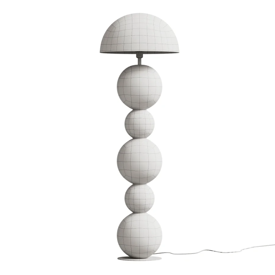 Bonbons Designer Floor Lamp Brown by Artefactoru Image 6