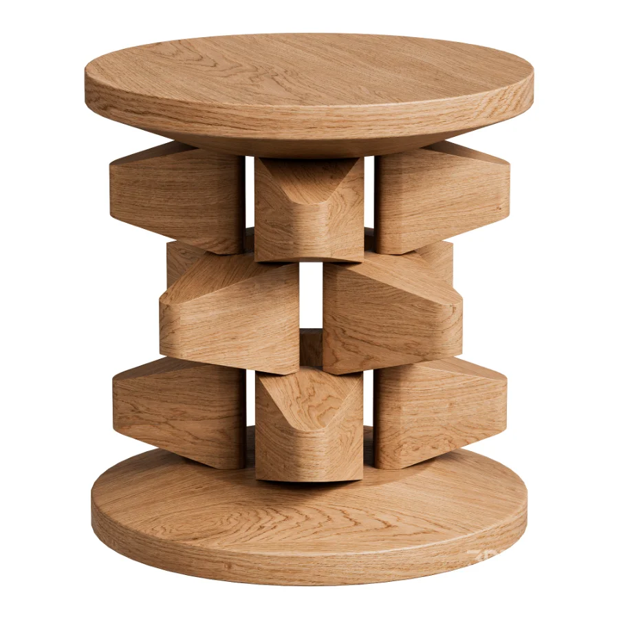 Kari Side Table Teak d40 Image 1