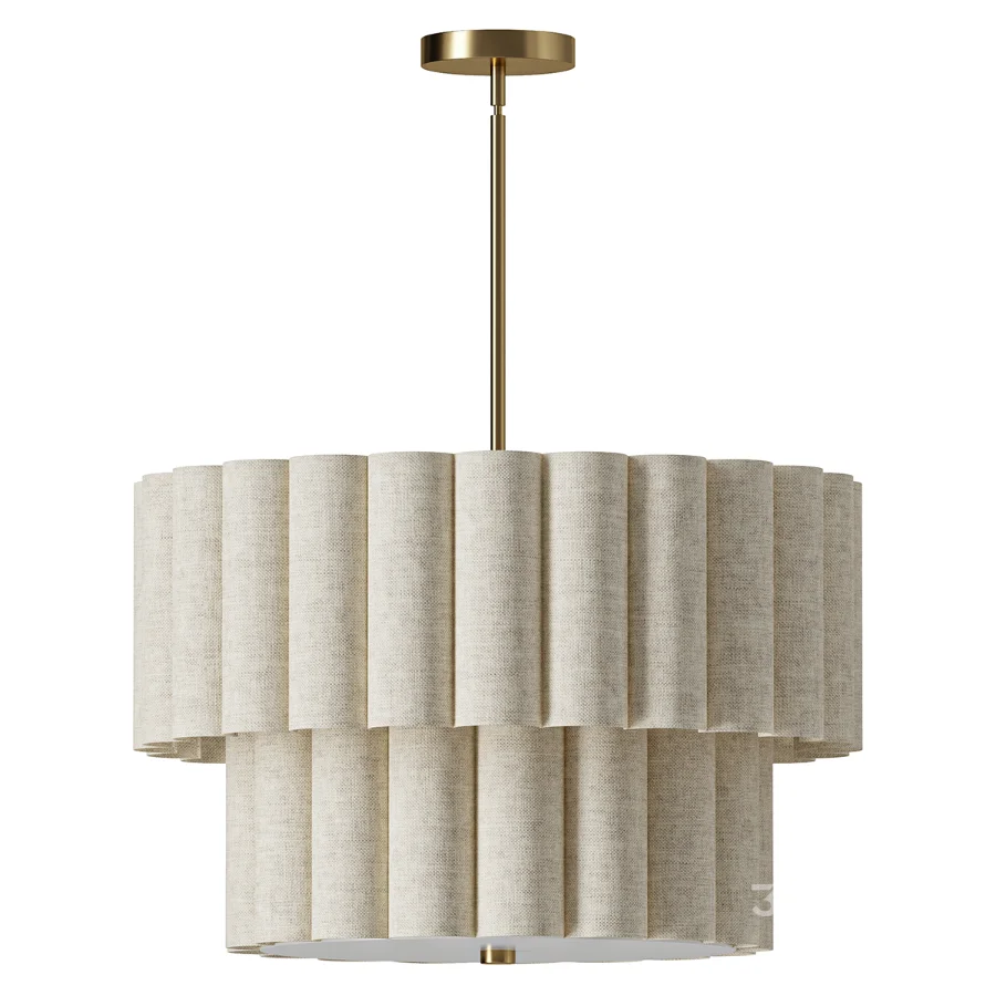 Dainolite Pacifica Aged Brass Pendant Image 3