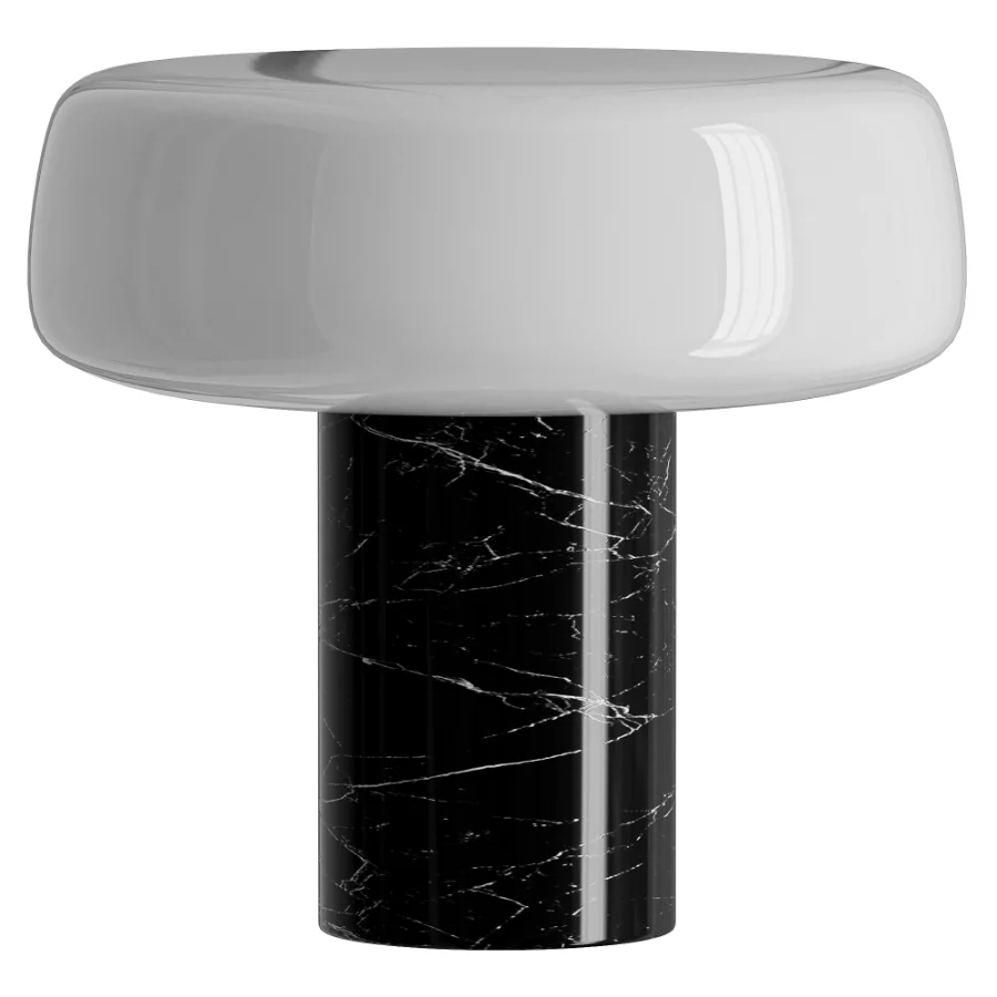 Solid Marble Rechargeable Outdoor Table Lamp Image 2