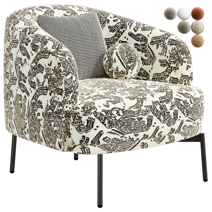 Kudo High Armchair Image 6