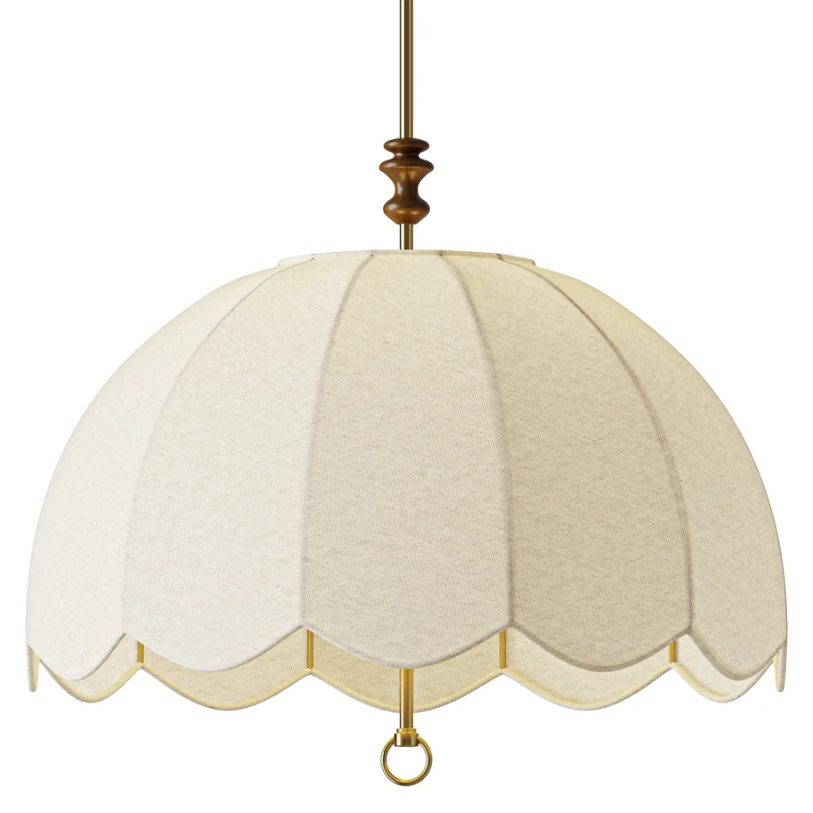 Ivory Bloom Pendant Light Image 2