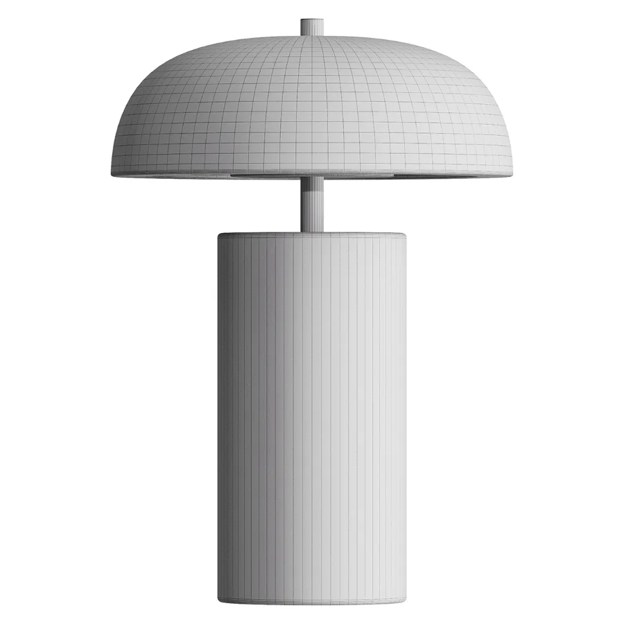 Green Metallic Dome Table Lamp Image 4