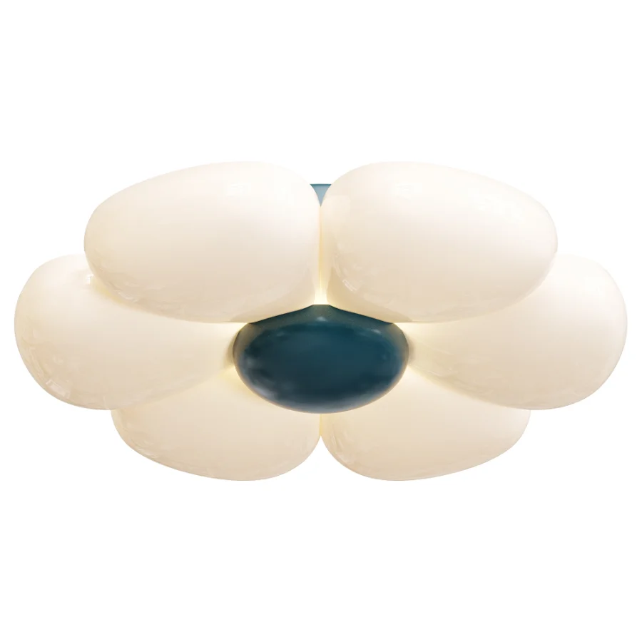 Six leaf Flower Kids Room Ceiling Lamp Image 5