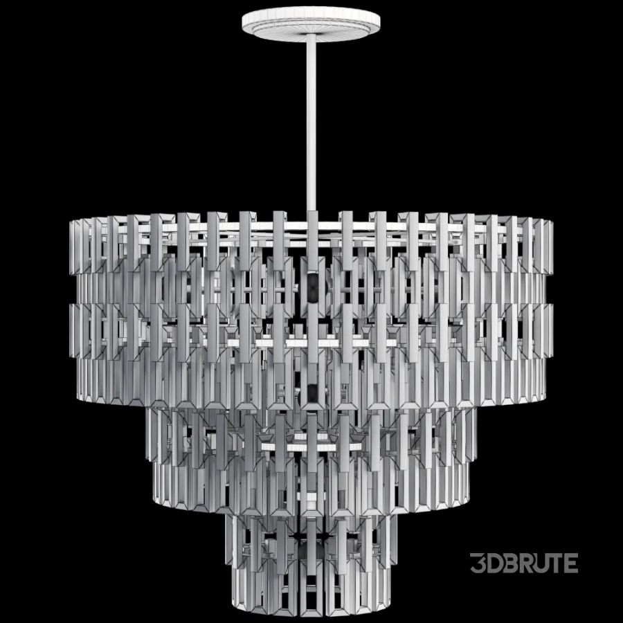 Crystal Chandelier Light 02 Image 7