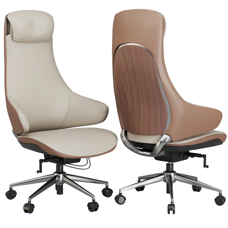 luxury genuine office chair Image 10