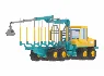 Harvester Forestry 208F+Crane - Thumbnail 4