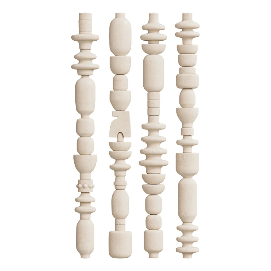 Abstract Sculptural Columns Image 1