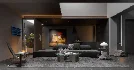 Modern Dark Villa Living Room - Thumbnail 1