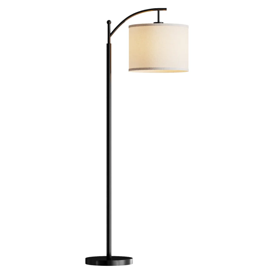 Arched Floor Lamp with Pull Chain Image 2