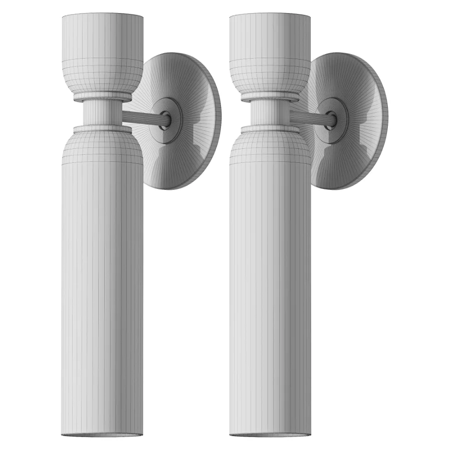 SkLO Union Frosted Glass Brass Sconce Image 3