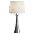 Black Finish Outlet USB Table Lamp - Thumbnail 2