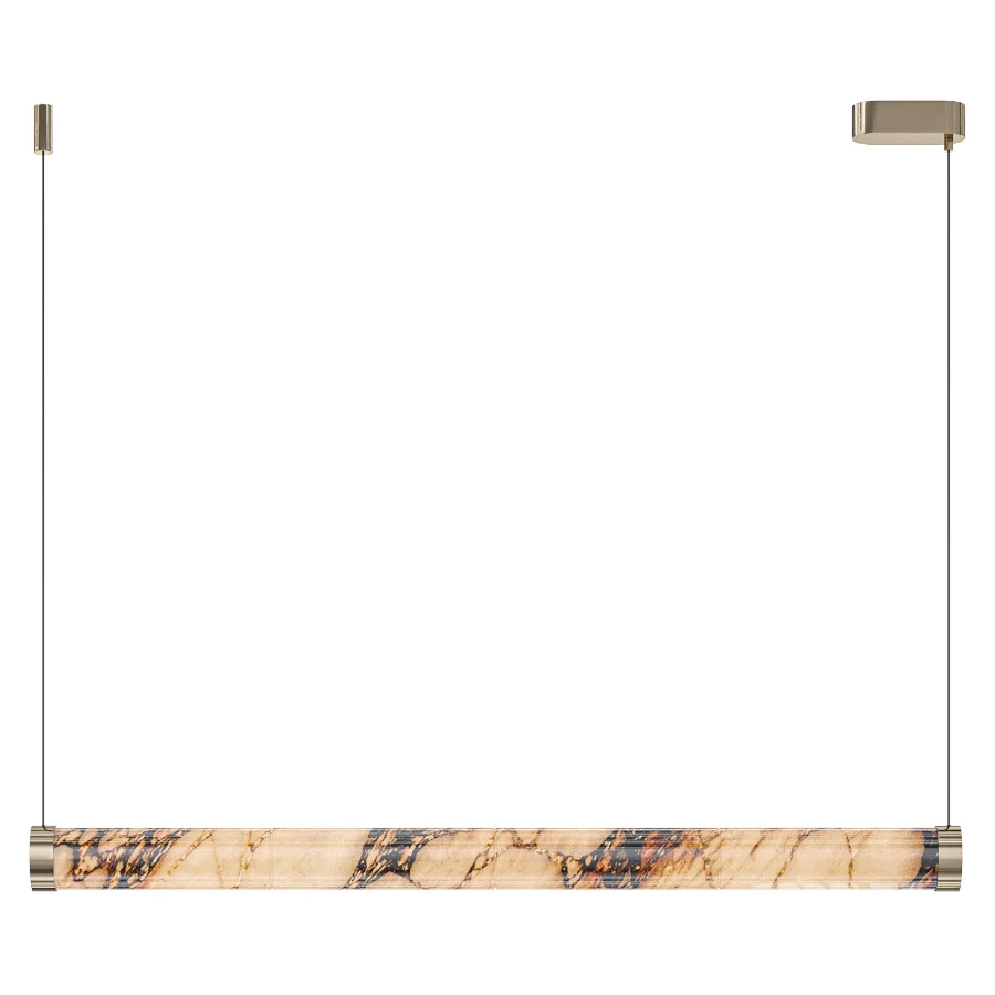 Marble Strip Pendant Lights Image 2