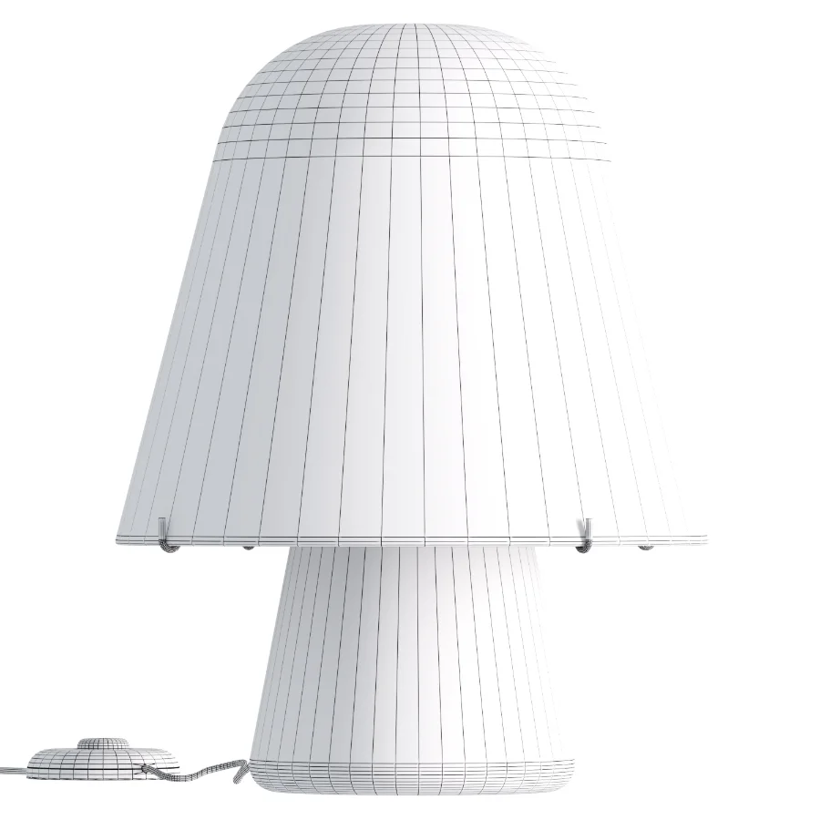 Gilmore Glass Mushroom Table Lamp Image 2