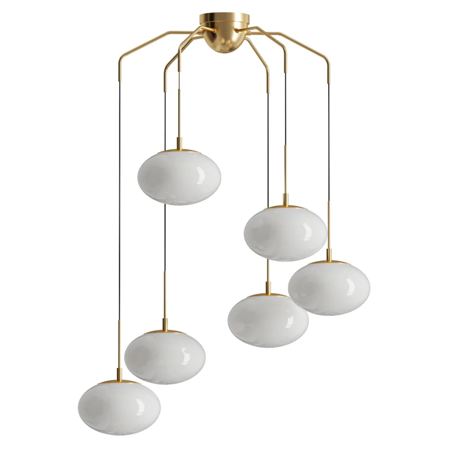 Possini Graham Gold Chandelier Image 2