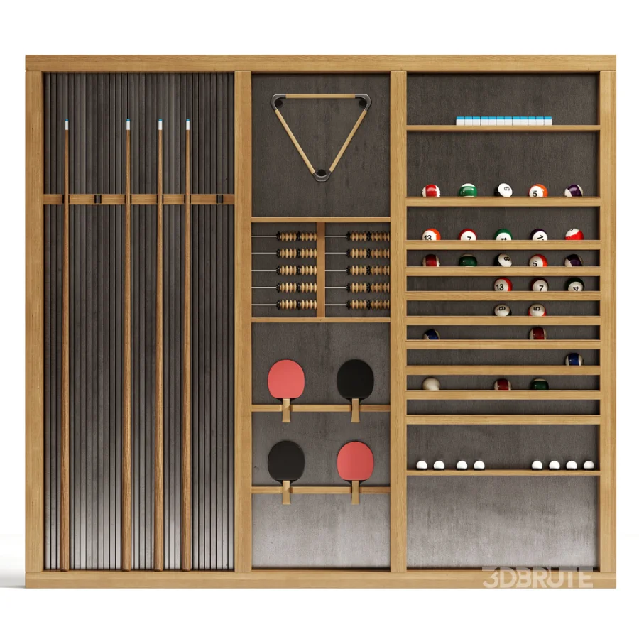 Grand Combination Wall Rack Image 2