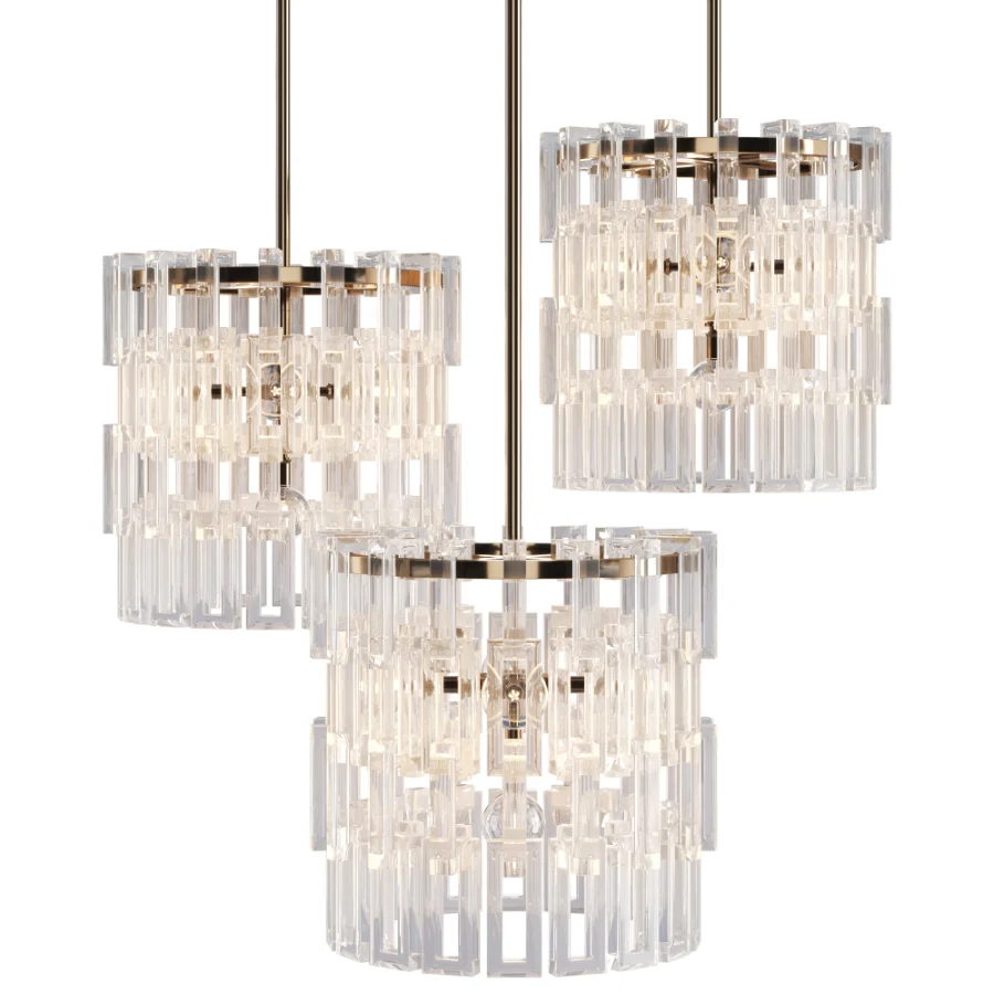 Crystal Chandelier Light 03 Image 1