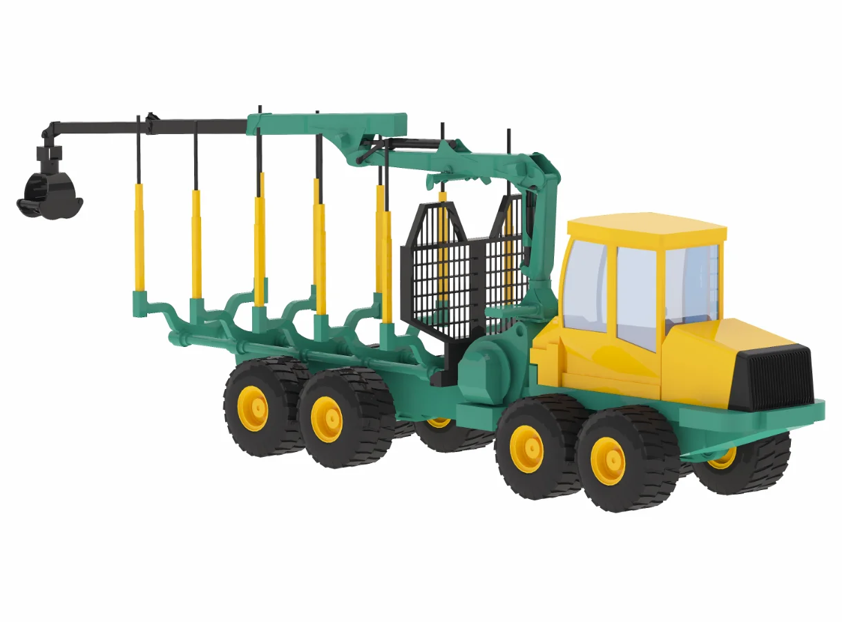 Harvester Forestry Crane Forwarder M208F Image 4