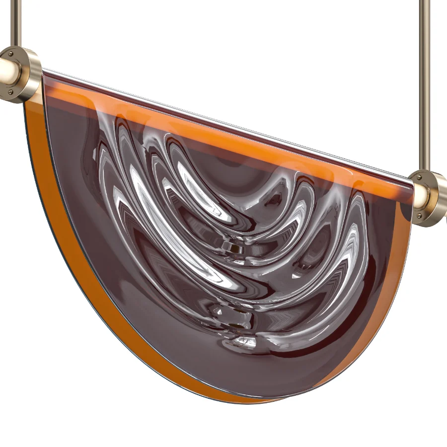 Folded Chive Candlestick Pendant Lamp Image 4