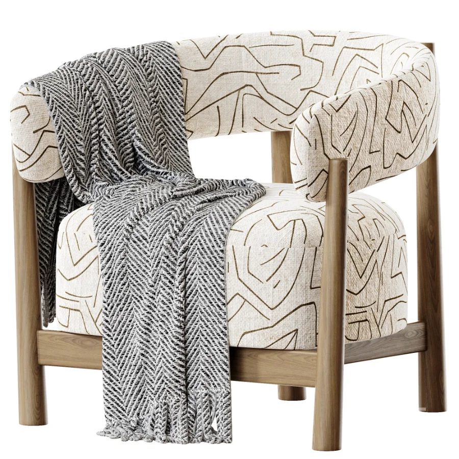 Dalya Armchair with Armrests Image 2