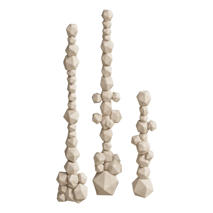 Floor Decorative Geometric Sculpture Set Image 3