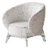 Tilar Velvet Sand Chair - Thumbnail 6