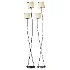 Lucande Juljana 2 Floor Lamp Taupe - Thumbnail 2