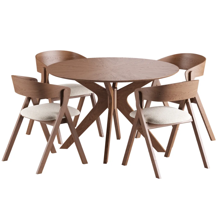 Godia Chair and Naanim Table Image 5