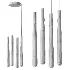 Sean Lavin Pylon Crystal LED Chandelier 4 Light - Thumbnail 4