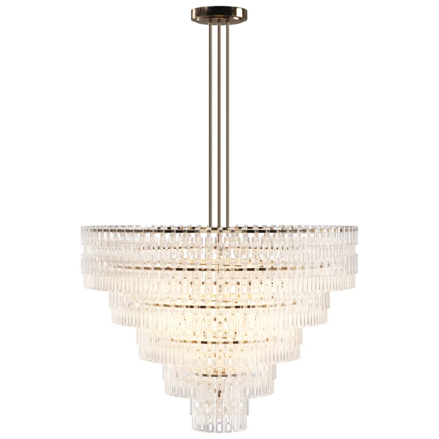 Crystal Chandelier Light 01 Image 3