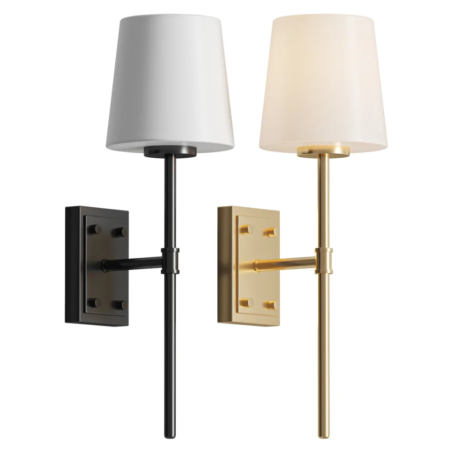 Hinkley Saunders Glass Wall Sconce Image 1