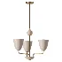 Lola Petite Chandelier Satin Brass - Thumbnail 1