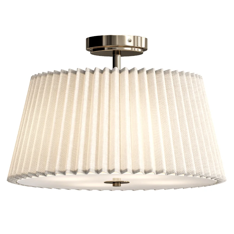 Semi Flush Mount Ceiling Light Image 1