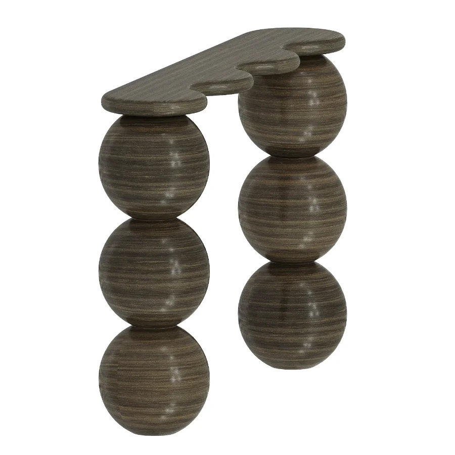 Balla Green Marble Hallway Table Image 4