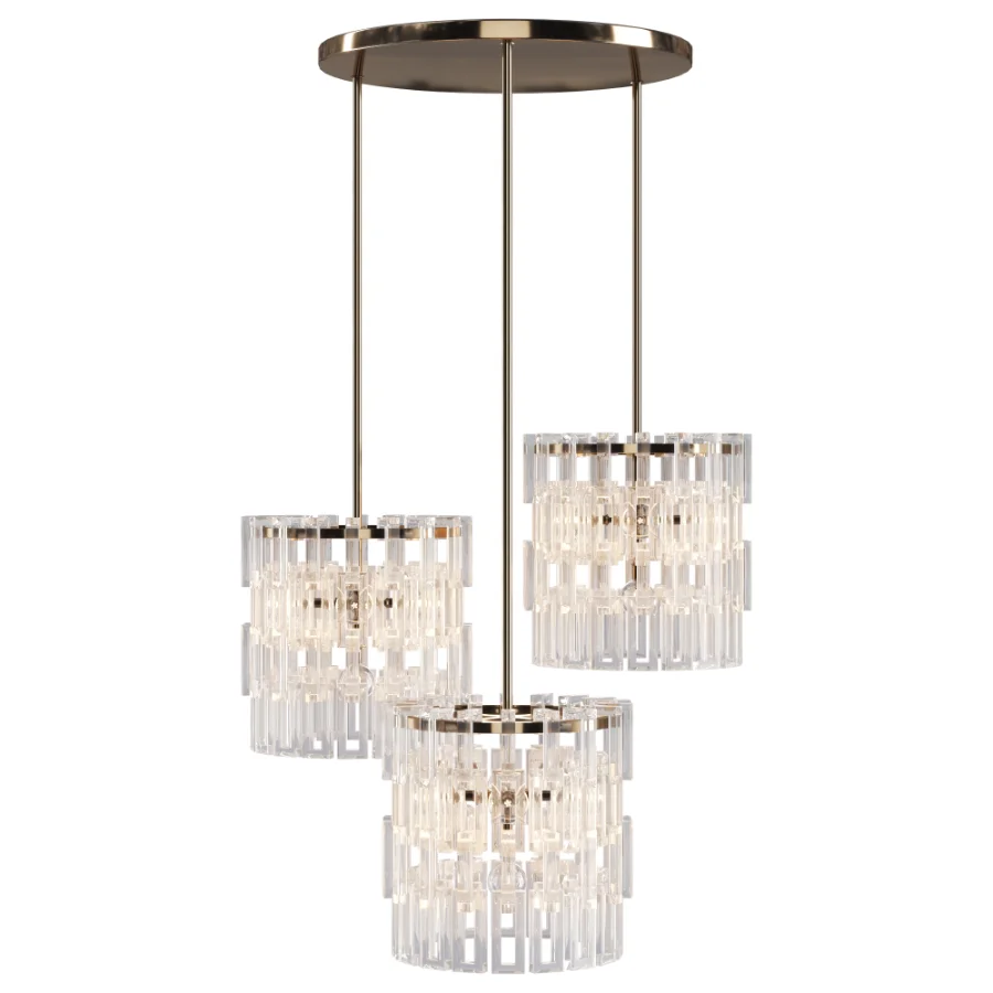 Crystal Chandelier Light 03 Image 3