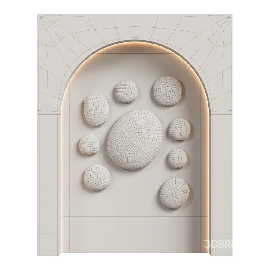 Chrome Bubble Wall Decor 23 Image 3