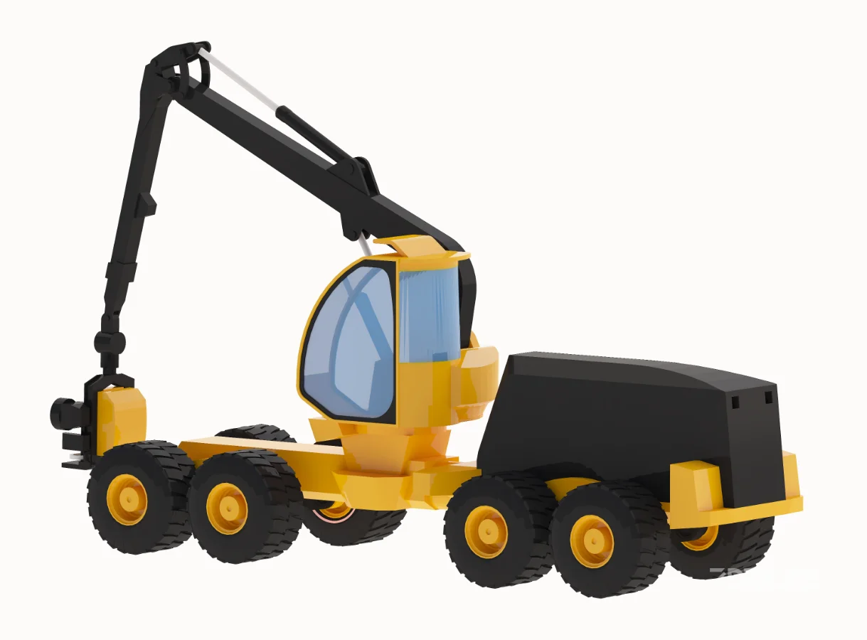 Harvester Forestry 1165 Simplified Image 3