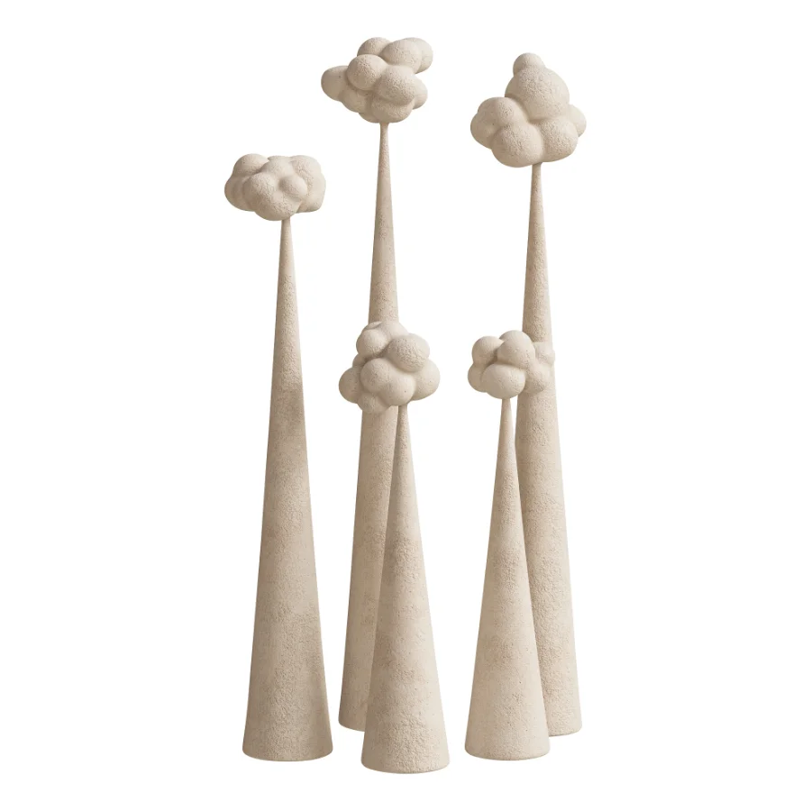 Decorative sculpture Cactus Clouds Image 3