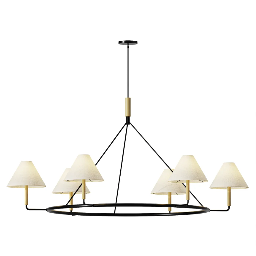 Kensington Metal Round Chandelier Image 2