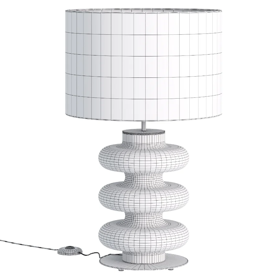 Adon Table Lamp Terracota Metal Matt Brass Image 1